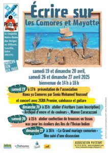 Ecrire sur les Comores et Mayotte